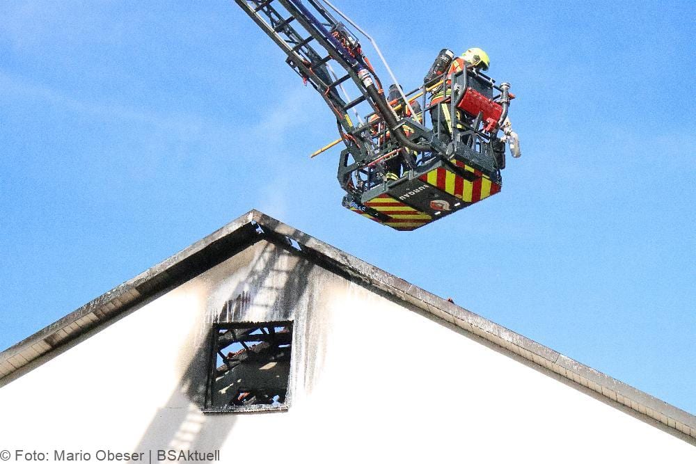 Brand Dachgeschosswohnung Offingen 15052021