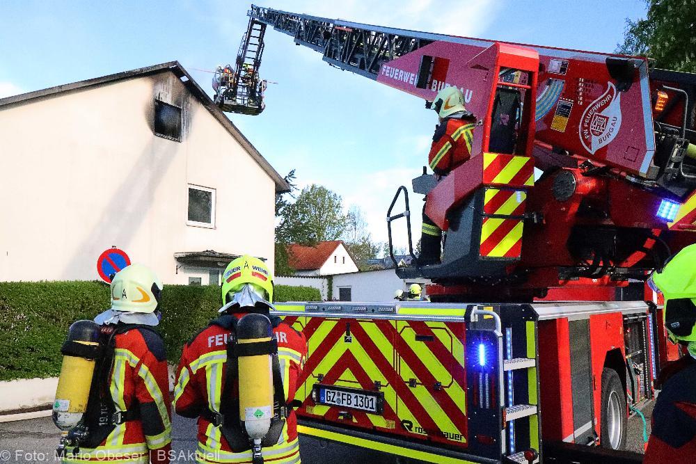 Brand Dachgeschosswohnung Offingen 15052021