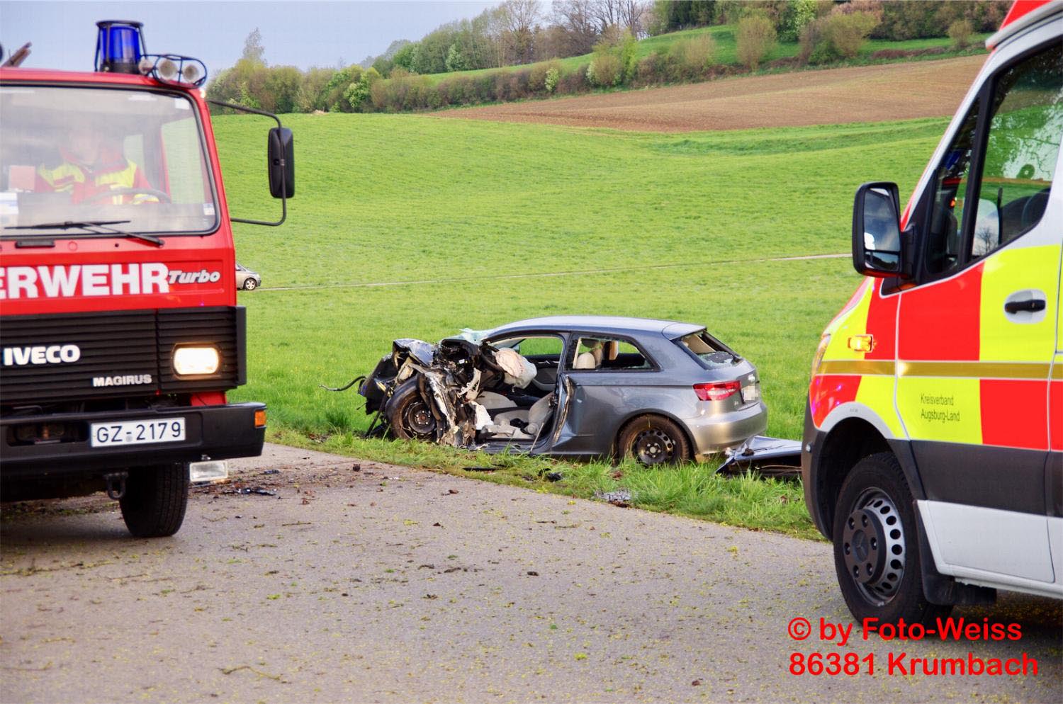 Toedlicher Unfall Pkw Baum Memmenhausen