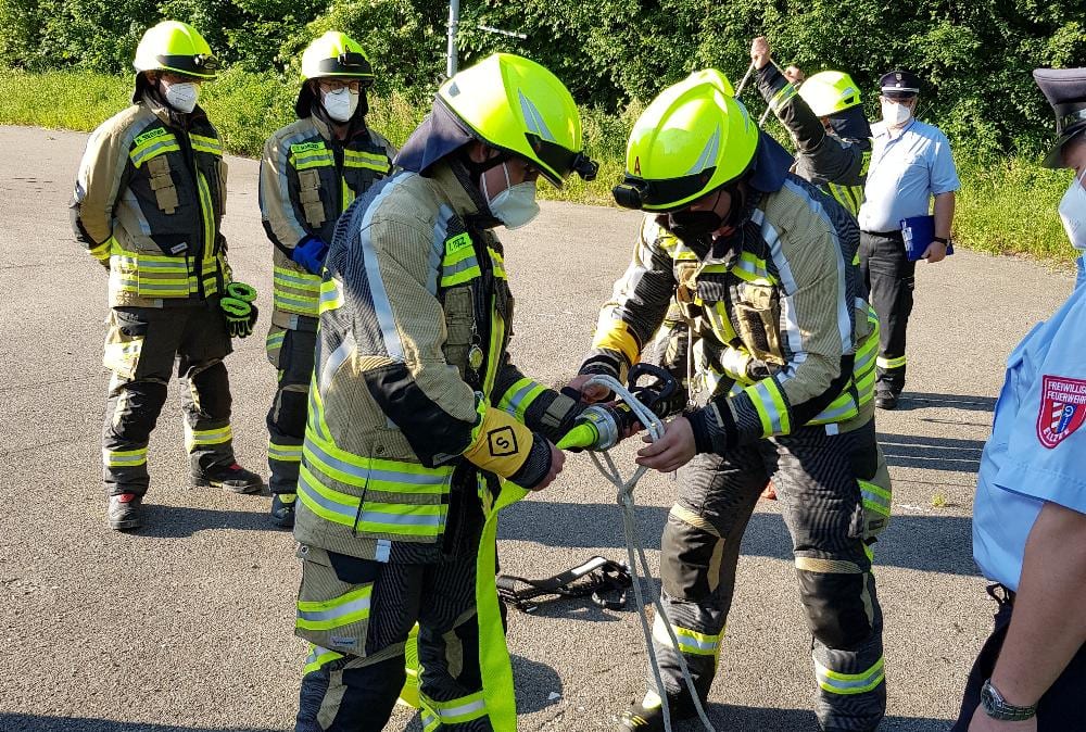 Leistungsprüfung Feuerwehr Günzburg 2021