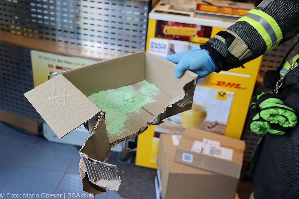 Unbekannte Flüssigkeit Post Günzburg