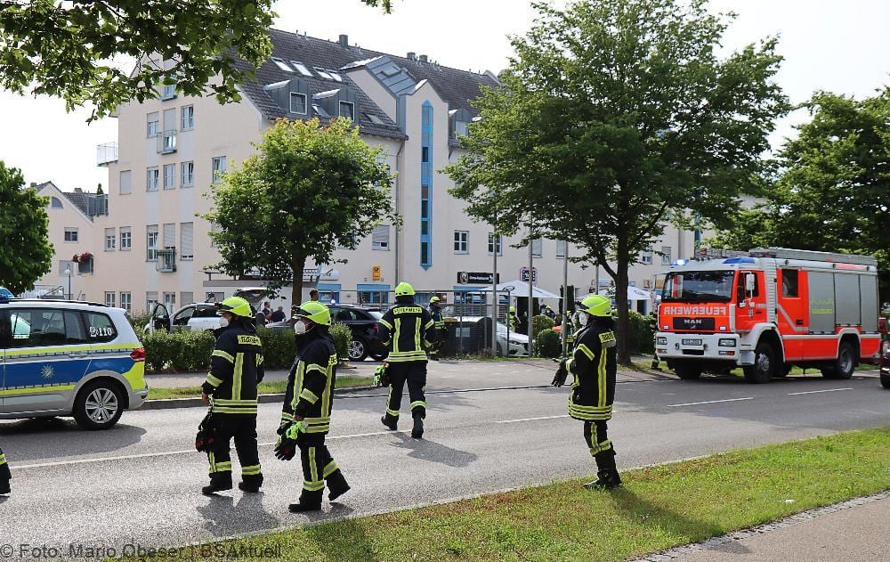 Unbekannte Flüssigkeit Post Günzburg