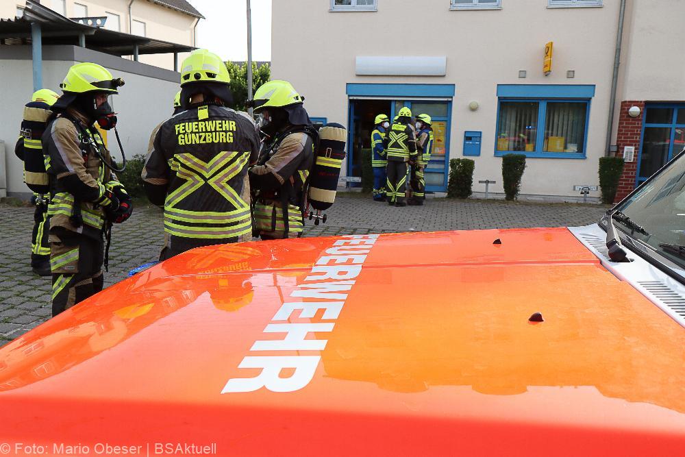 Unbekannte Flüssigkeit Post Günzburg