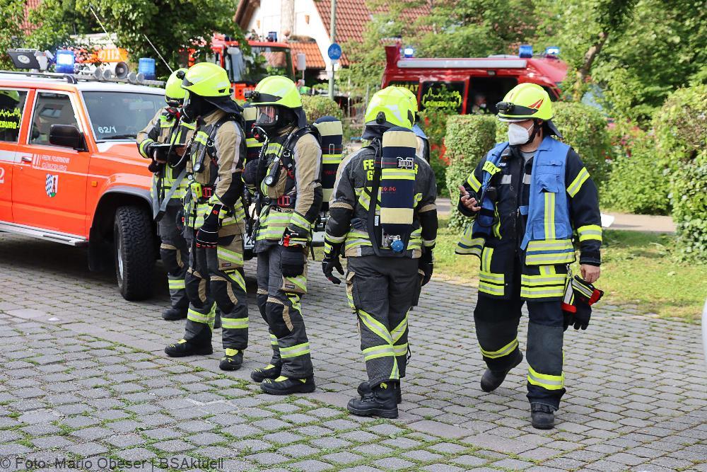 Unbekannte Flüssigkeit Post Günzburg