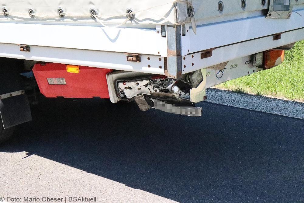 Unfall auf der A8 bei Günzburg