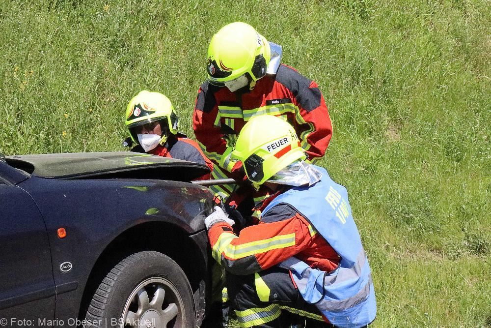 Unfall auf der A8 bei Günzburg