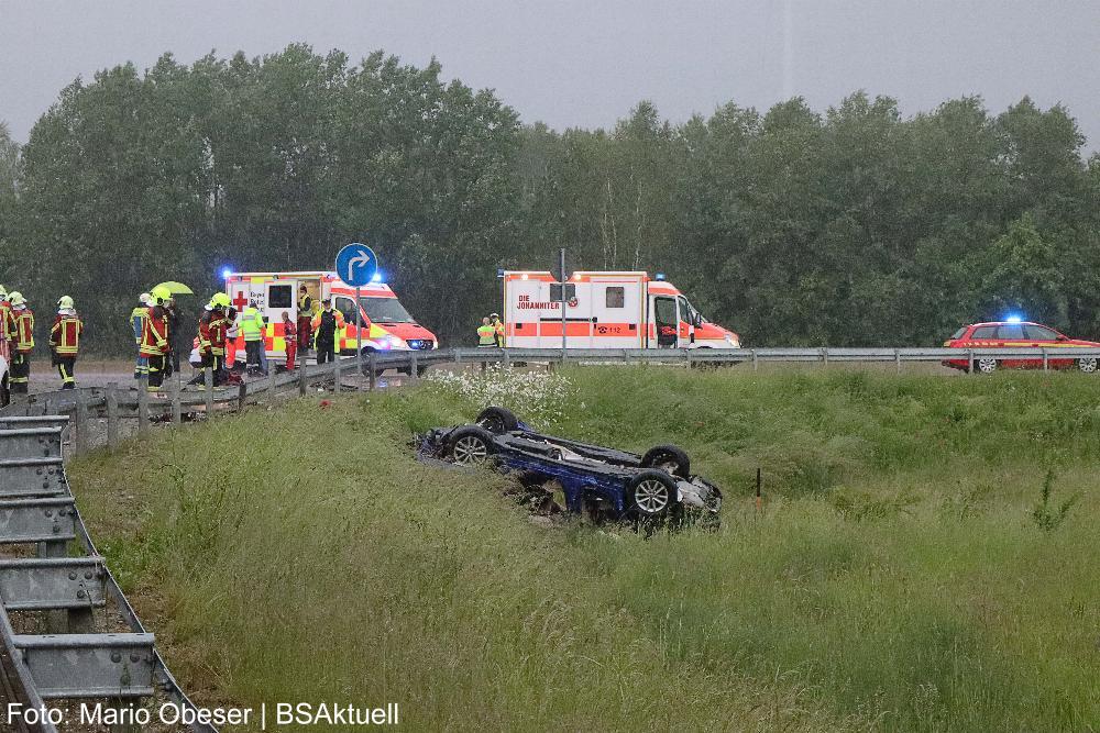 Unfall A8 Burgau-Zusmarshausen 06.06.2021