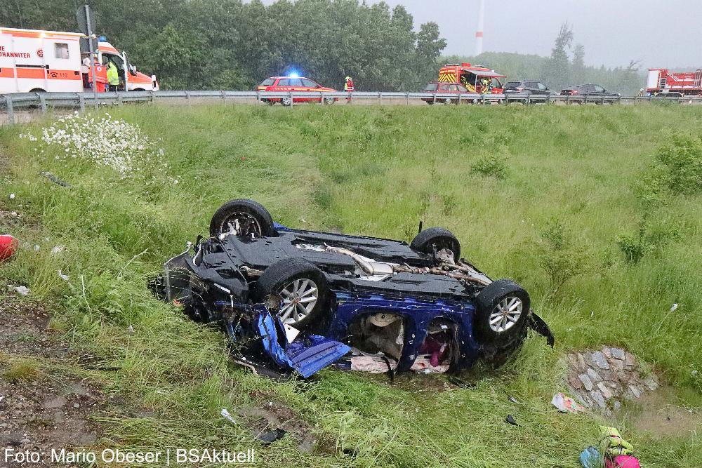 Unfall A8 Burgau-Zusmarshausen 06.06.2021