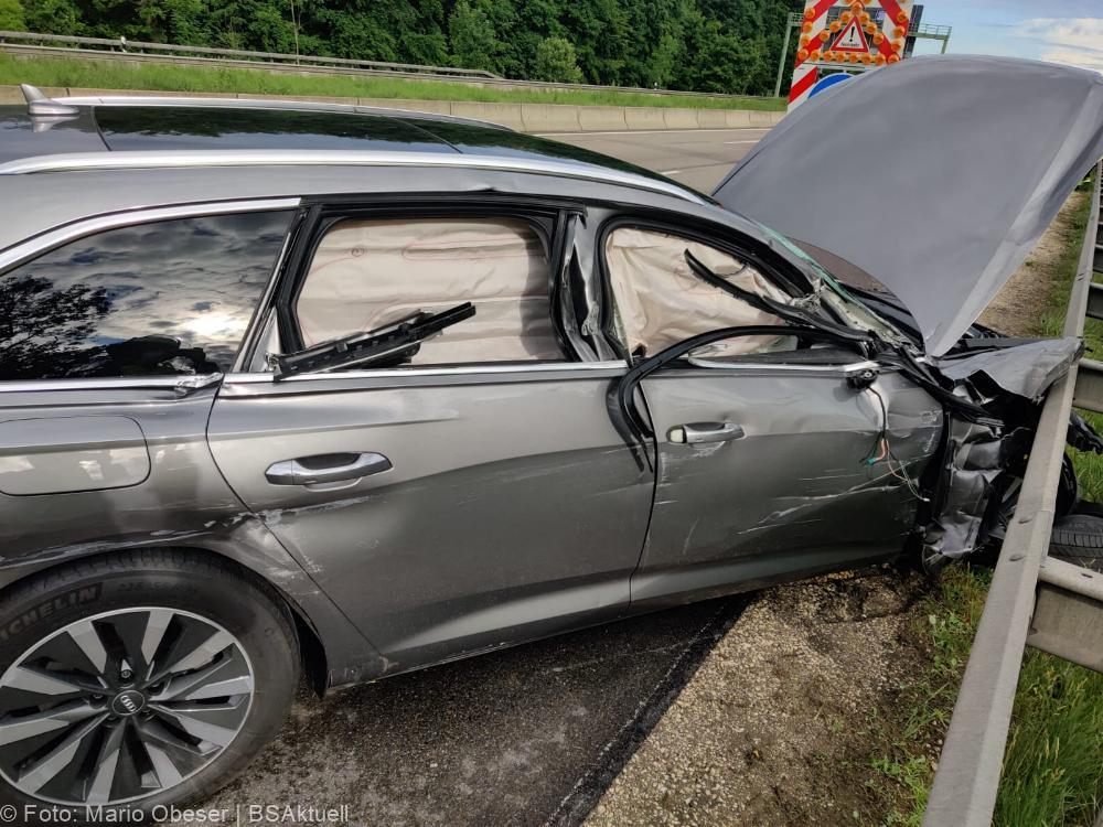 Unfälle A8 bei Leipheim am 23.06.2021
