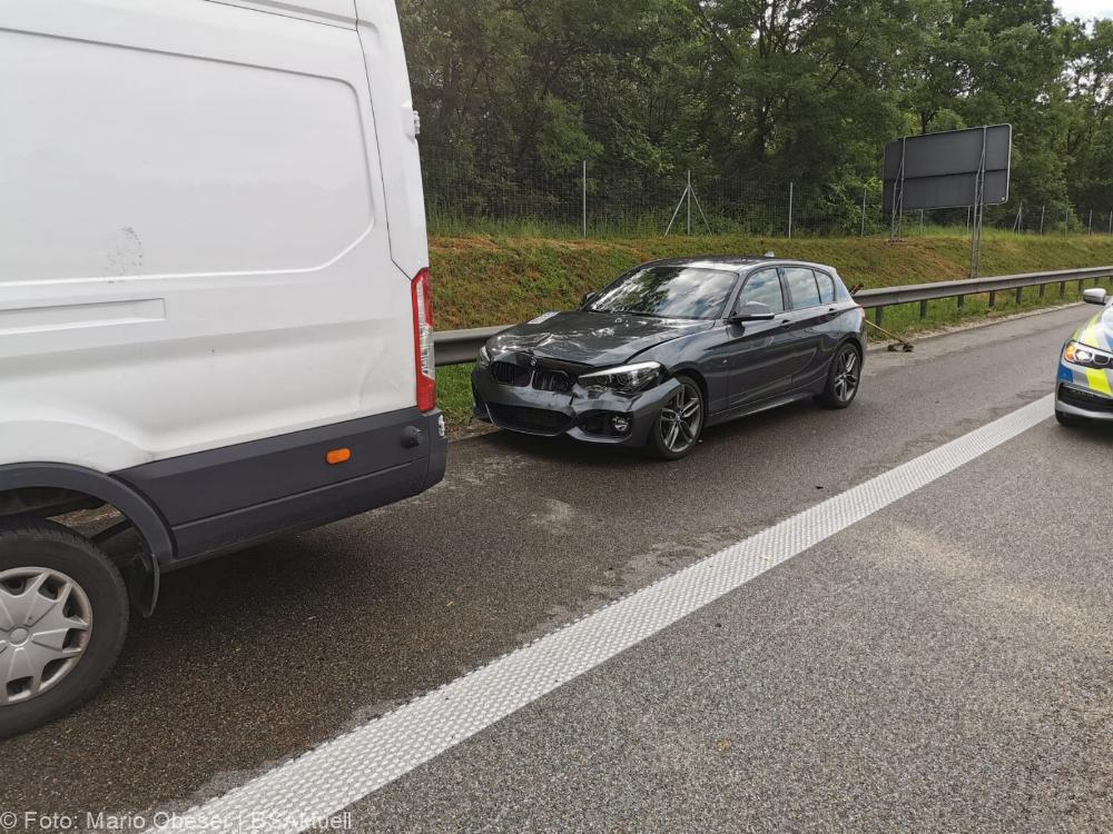 Unfälle A8 bei Leipheim am 23.06.2021