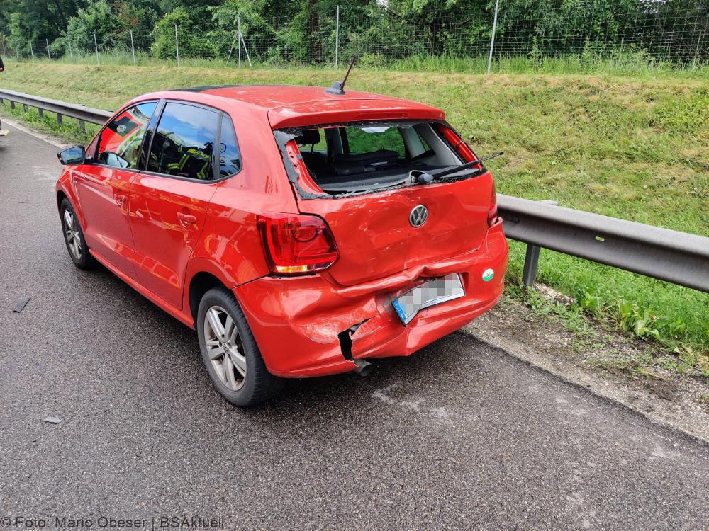 Unfälle A8 bei Leipheim am 23.06.2021