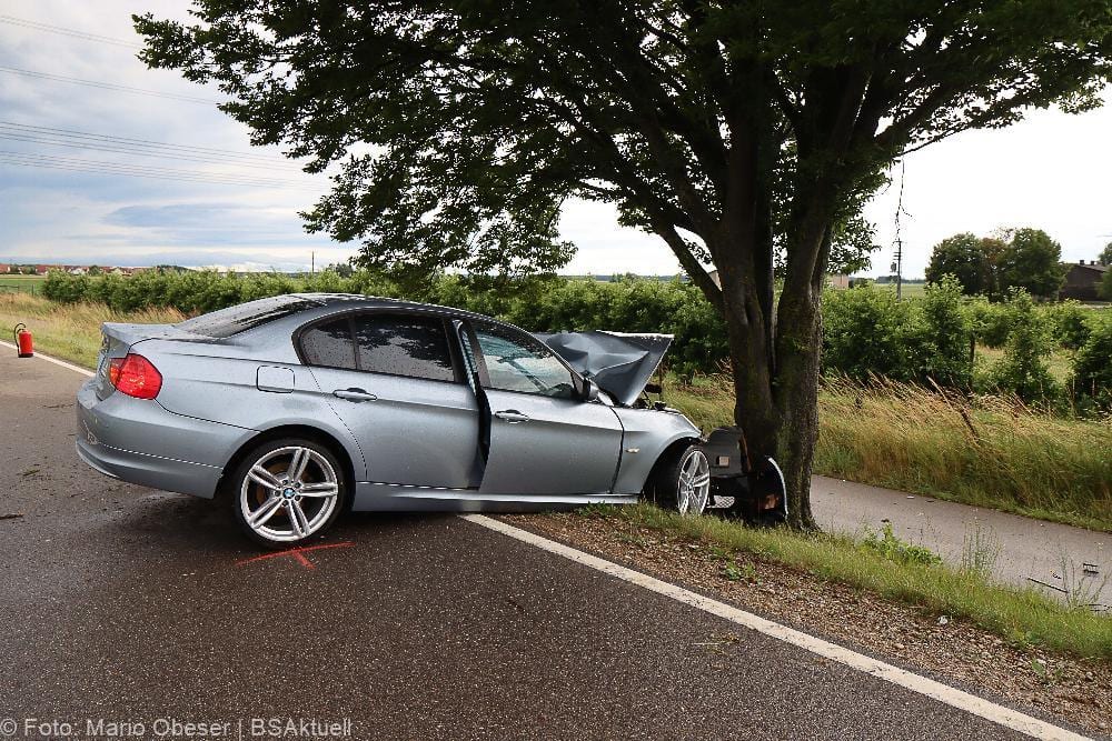 Verkehrsunfall zwischen Großkötz und Bubesheim am 29.06.2021