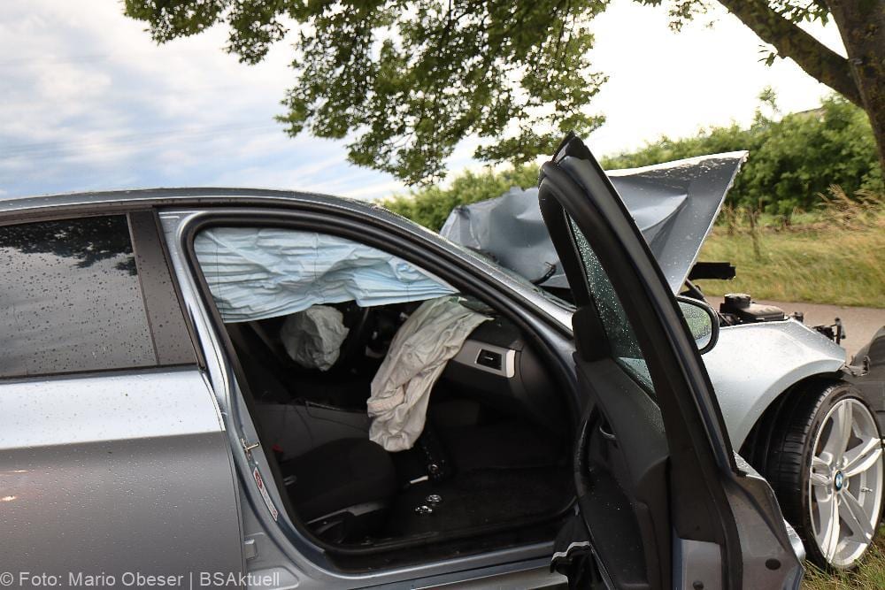 Verkehrsunfall zwischen Großkötz und Bubesheim am 29.06.2021