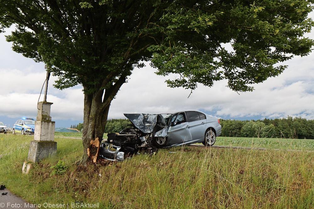 Verkehrsunfall zwischen Großkötz und Bubesheim am 29.06.2021