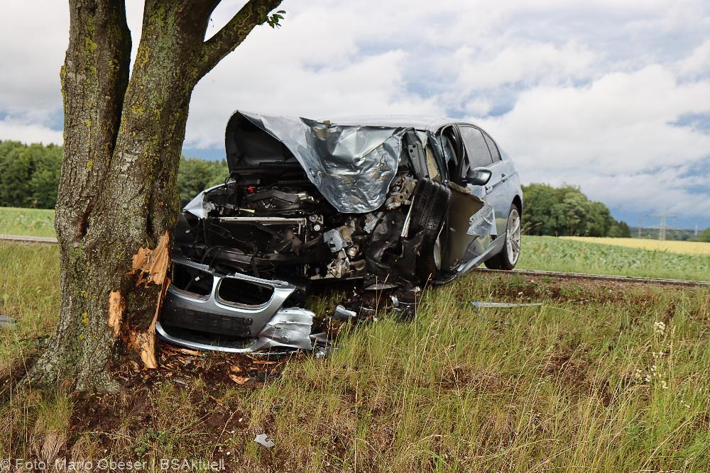 Verkehrsunfall zwischen Großkötz und Bubesheim am 29.06.2021