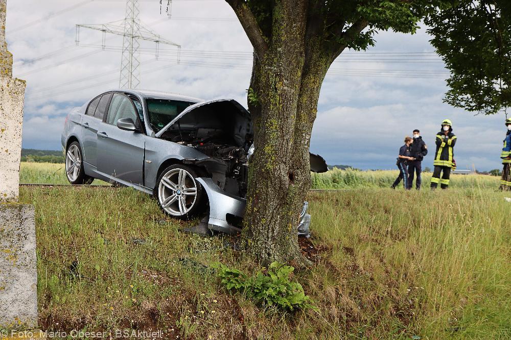 Verkehrsunfall zwischen Großkötz und Bubesheim am 29.06.2021