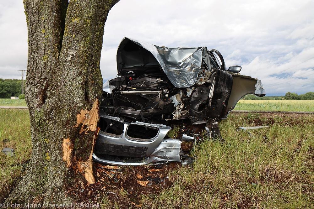 Verkehrsunfall zwischen Großkötz und Bubesheim am 29.06.2021