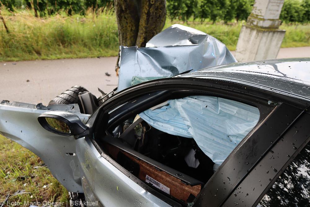 Verkehrsunfall zwischen Großkötz und Bubesheim am 29.06.2021