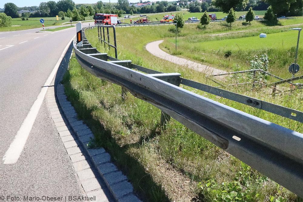 Autofahrerin überschlägt sich bei Unterknöringen