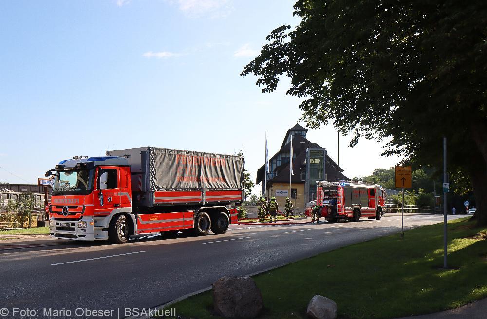 Brand Betriebsgelaende Groeger Guenzburg
