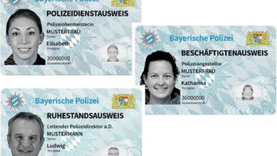 Polizei Bayern neuer Dienstausweis