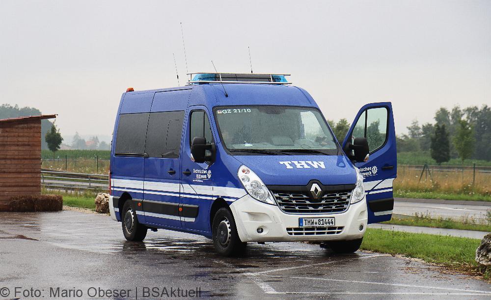 Das THW Günzubrg, Neu-Ulm, Kaufbeuren und Memmingen auf dem Weg zum Hilfseinsatz nach Rheinland-Pfalz