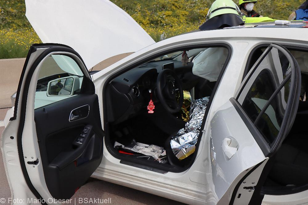 Verkehrsunfall A8 zwischen Günzburg und Burgau am 16.07.2021