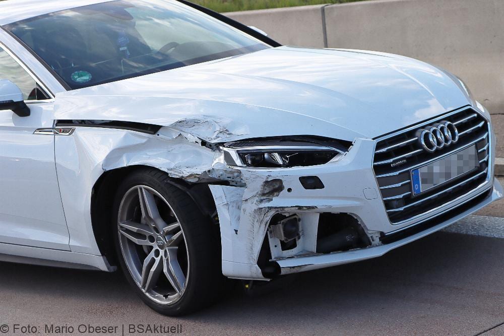Unfall auf der A8 bei Burgau am 16.07.2021