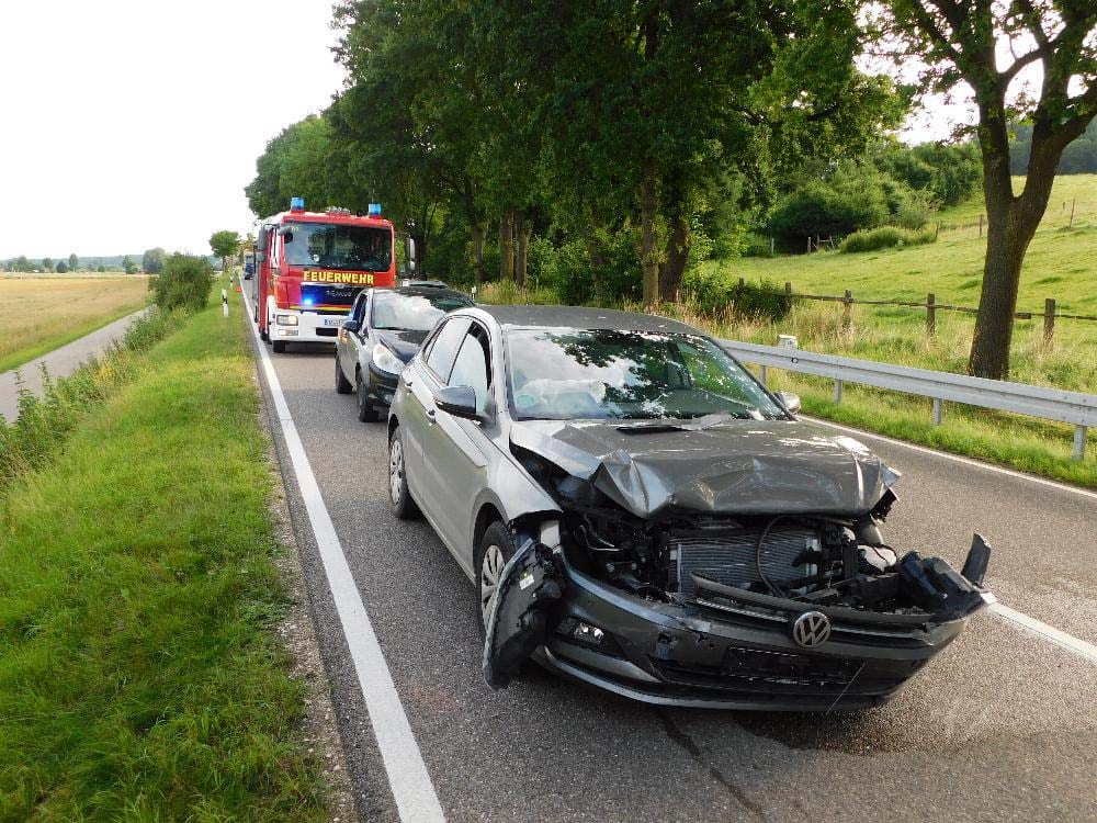 Unfall Hoeselhurst Unterbleichen B16