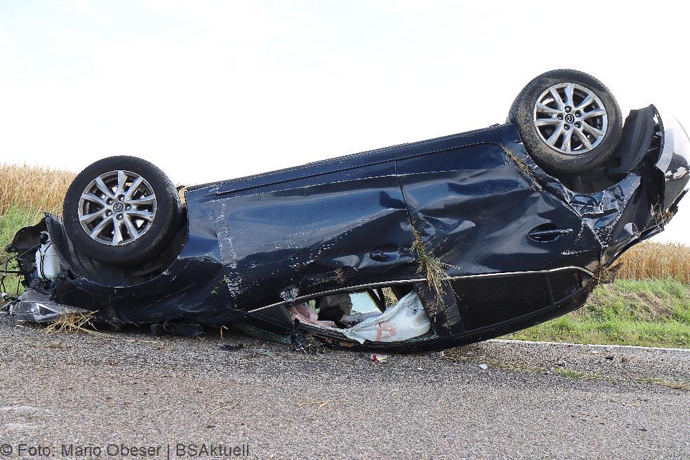 Unfall St2023 Rieden Kissendorf am 31.07.2021