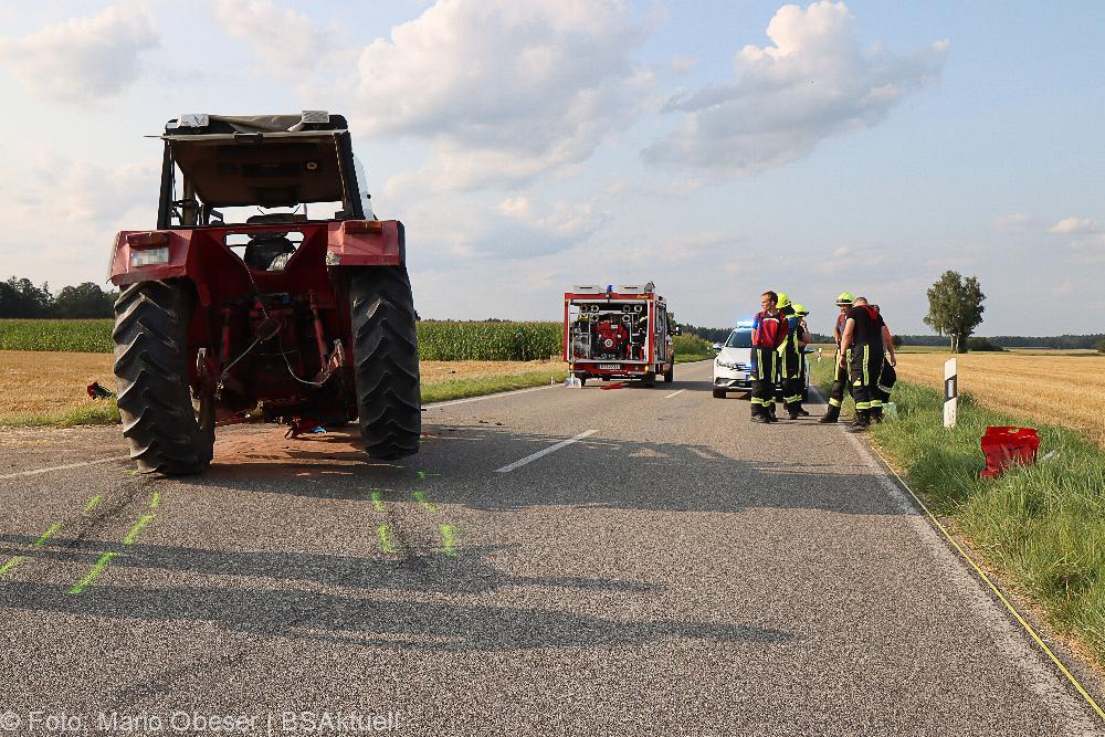 Tödlicher Motorradunfall bei Breitenthal am 21.08.2021