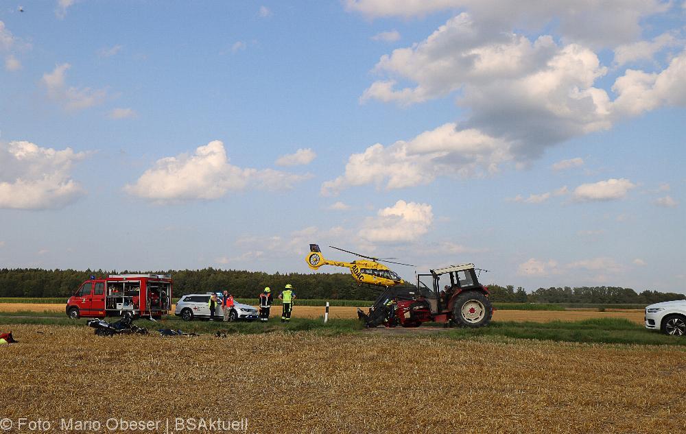 Tödlicher Motorradunfall bei Breitenthal am 21.08.2021