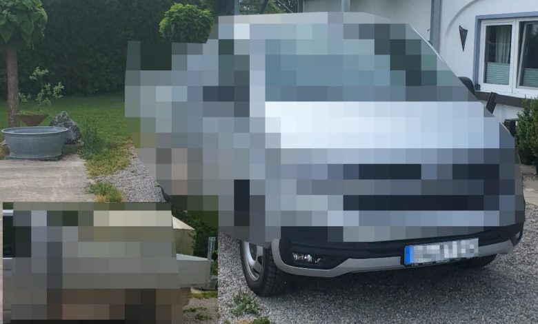 Pritschenwagen Diebstahl Kempten