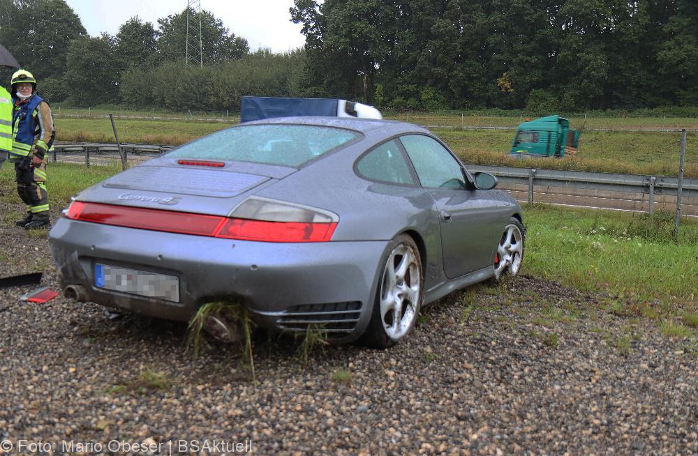 Unfall A8 am 30.08.2021 zw. Günzburg und Burgau