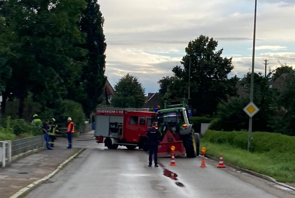 Unfall in Großkötz am 05.08.2021