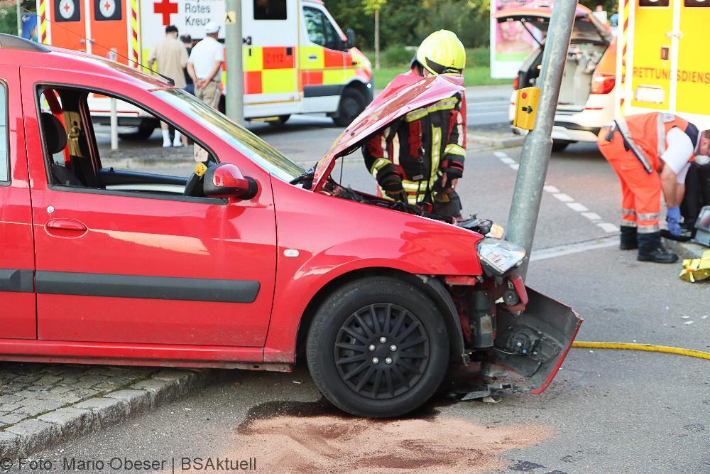 Unfall Guenzburg Ulmer Strasse