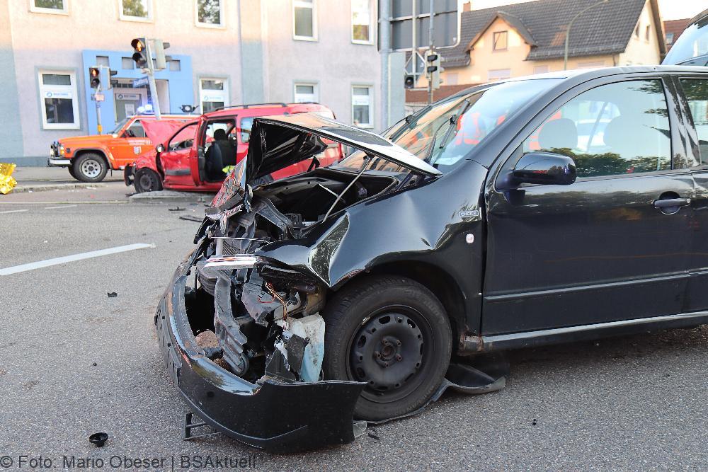 Unfall Guenzburg Ulmer Strasse