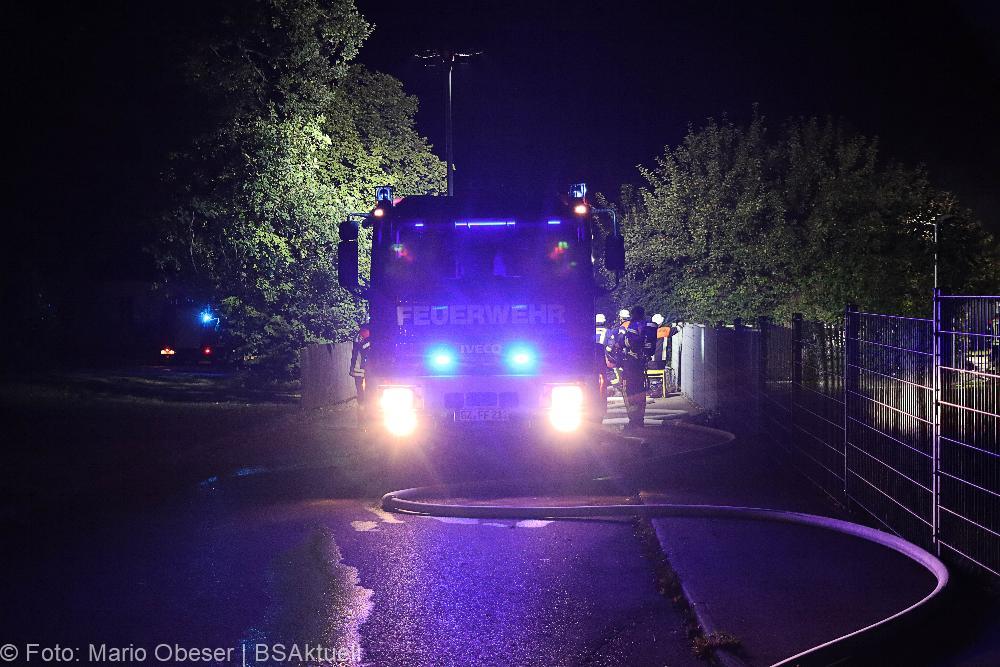 Brand Dürrlauingen Brand Bienenhaus 09.09.2021