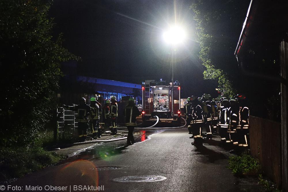 Brand Dürrlauingen Brand Bienenhaus 09.09.2021