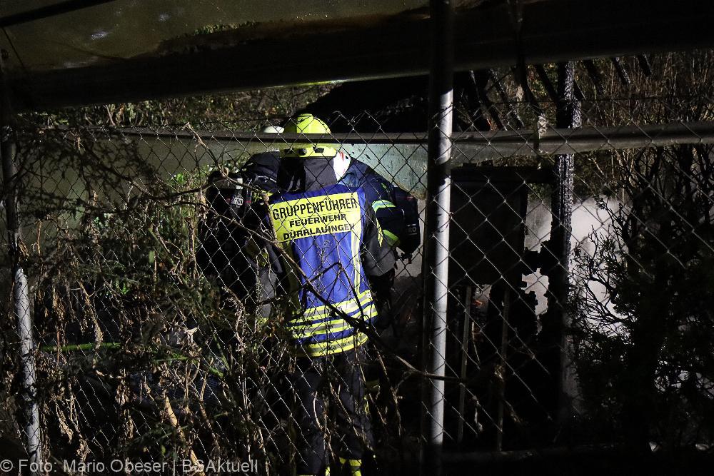 Brand Dürrlauingen Brand Bienenhaus 09.09.2021