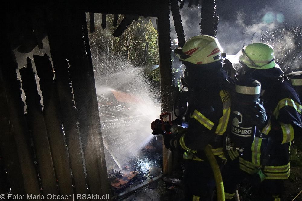 Brand Dürrlauingen Brand Bienenhaus 09.09.2021