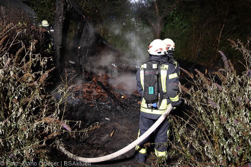 Brand Dürrlauingen Brand Bienenhaus 09.09.2021