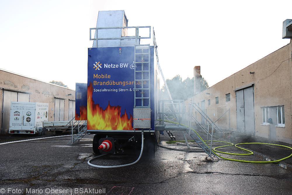 EnBW Übungsanlage und Übungstüre in Leipheim