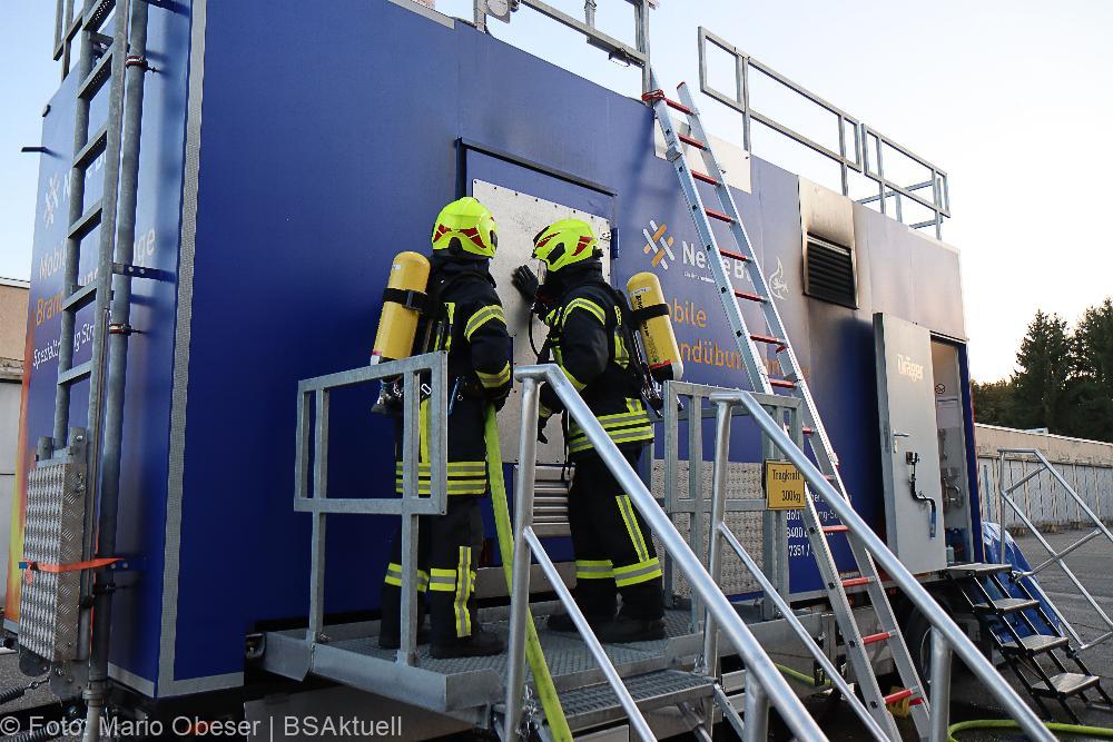 EnBW Übungsanlage und Übungstüre in Leipheim