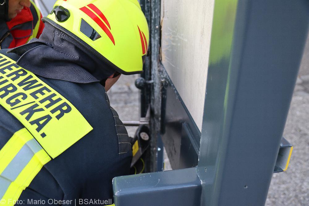 EnBW Übungsanlage und Übungstüre in Leipheim