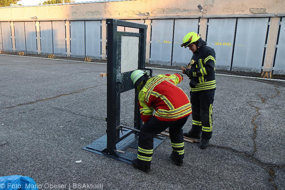 EnBW Übungsanlage und Übungstüre in Leipheim