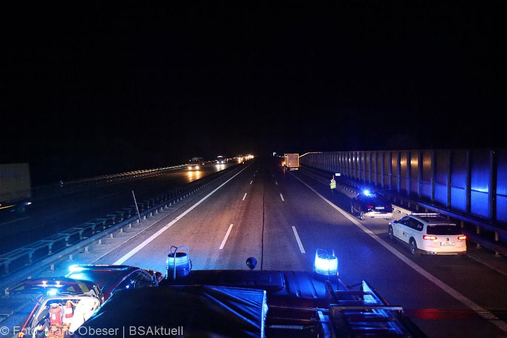 Unfall A8 Transporter Lkw Leipheim am 01.09.2021