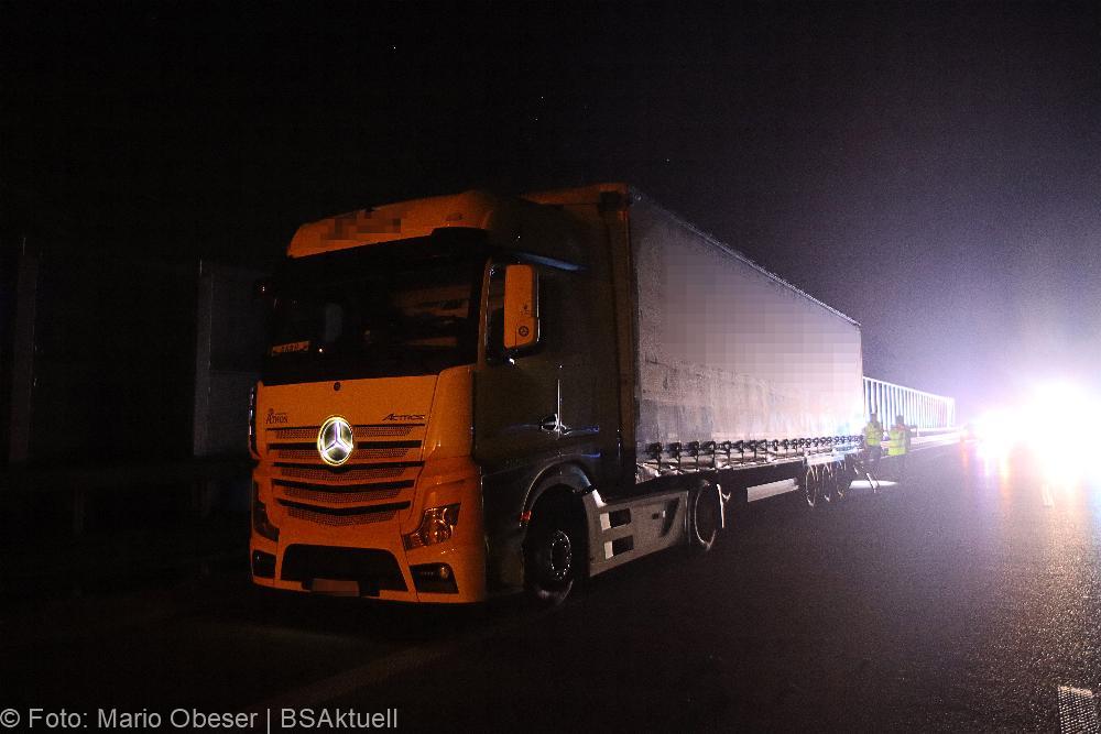 Unfall A8 Transporter Lkw Leipheim am 01.09.2021