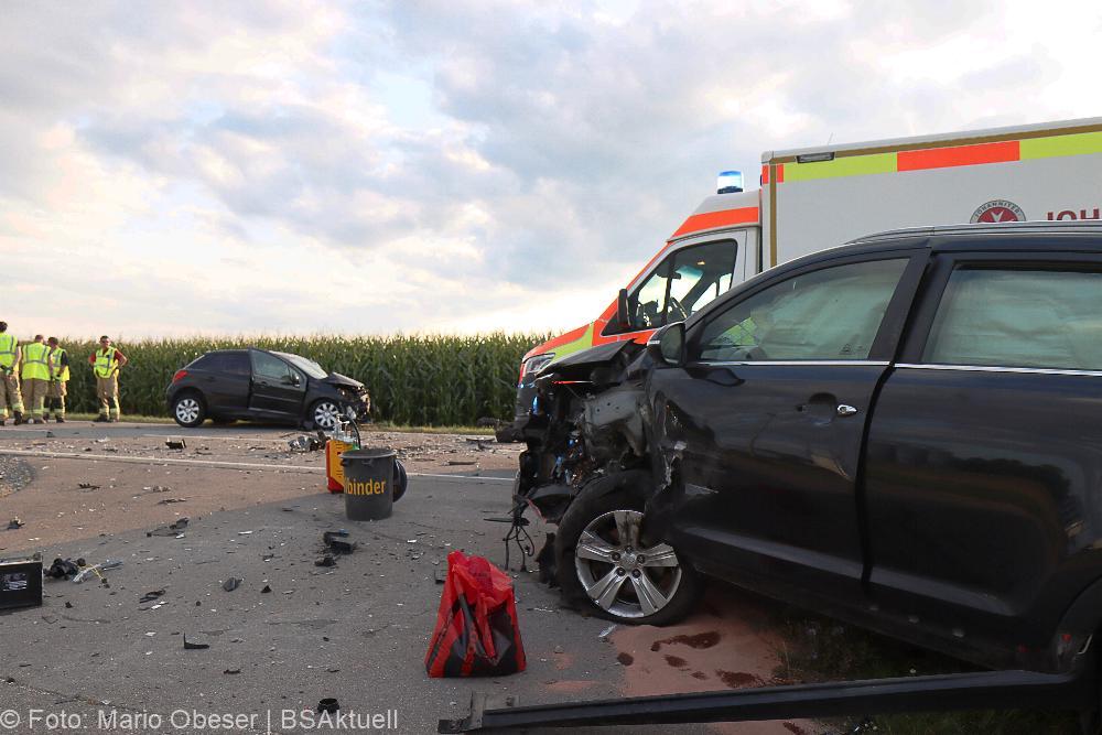 Unfall B16 Ichenhausen 12092021