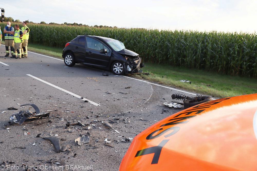 Unfall B16 Ichenhausen 12092021